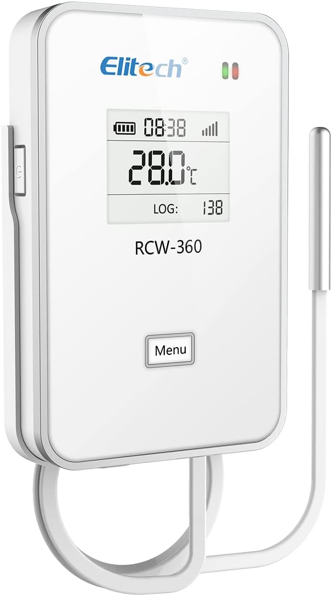 Elitech RCW-360 WiFi Temperature Data Logger Sensor WiFi Thermometer - 10 Pack