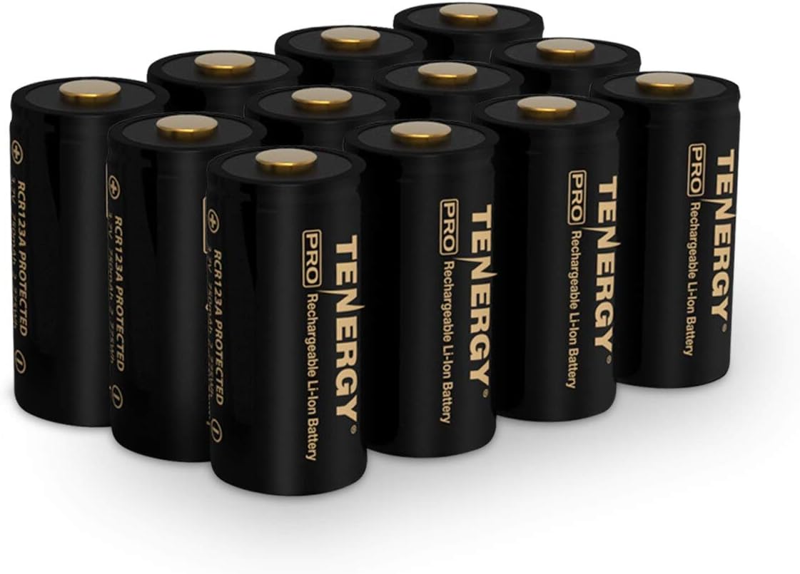 Tenergy 12 Pack Premium Pro Batteries Compatible with Arlo Wireless Cameras Certified Works with Arlo