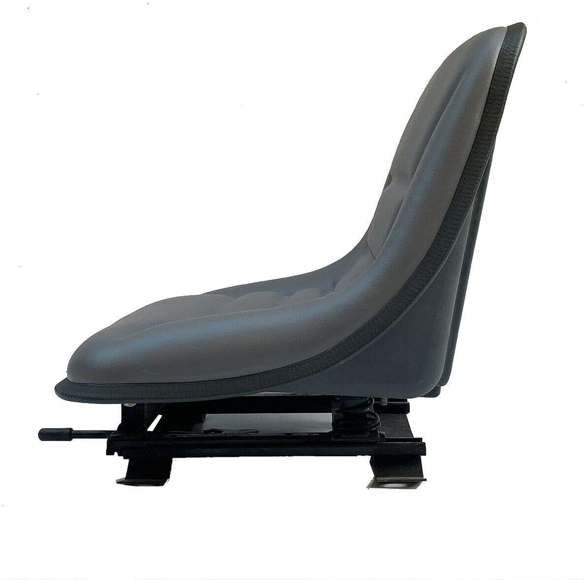 SUDEG Universal Forklift Seat/Tractor Seat,Lawn Mower Replacement Seat Soft Thickly-Padded Seat & Backrest for Fordable Excavator, Skid Loader, Backhoe Dozer Telehandler Easy Installation