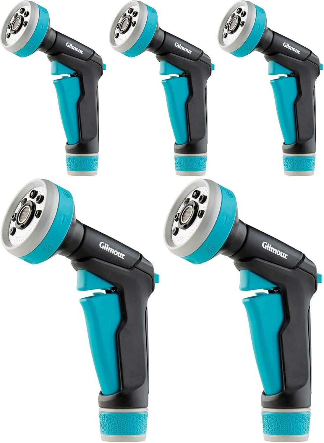 Gilmour Watering Heavy Duty Front Trigger Nozzle-5 Pack