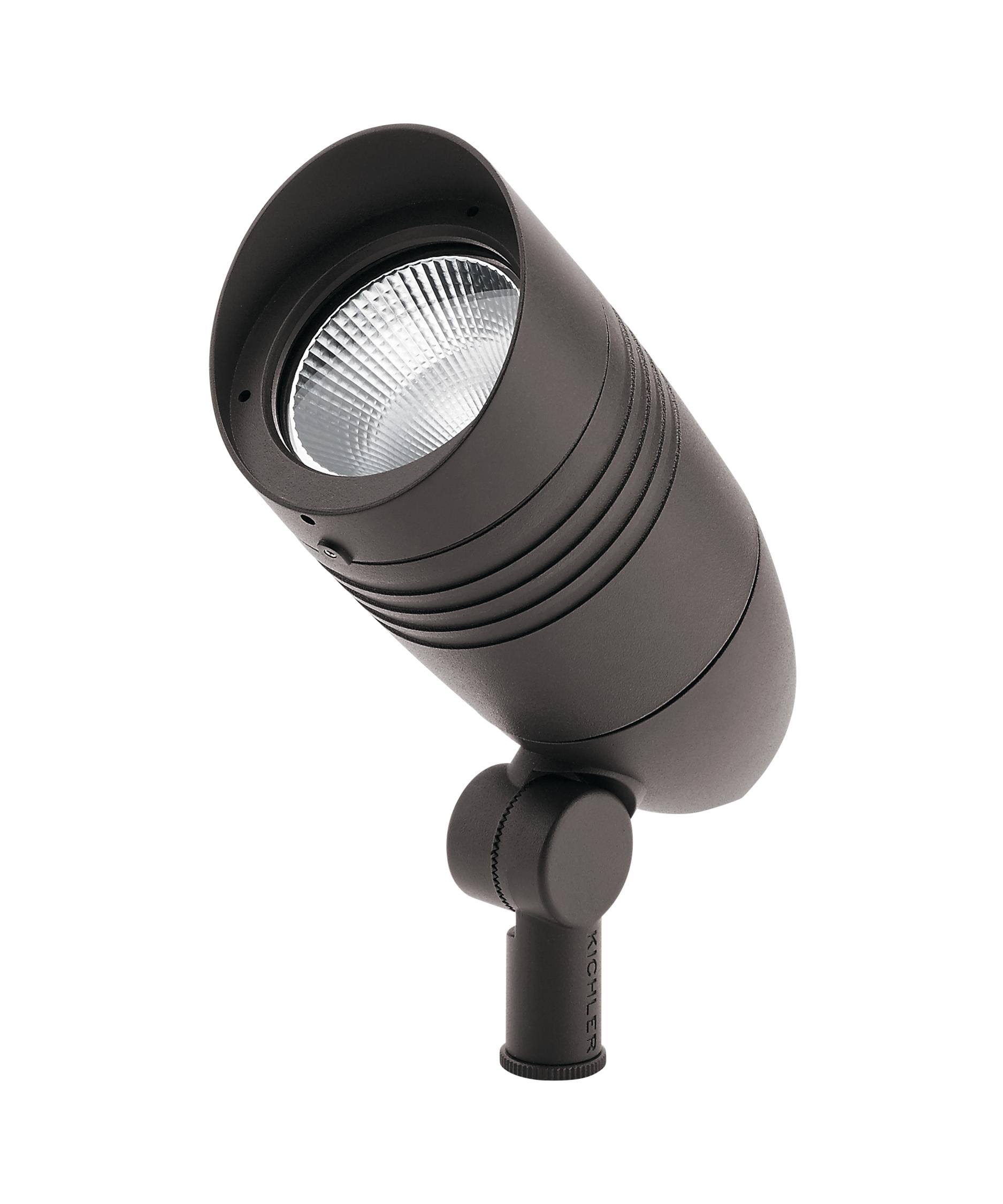 Kichler Textured Architectural Bronze Landscape LED C-Series Accent 1200lm 33deg