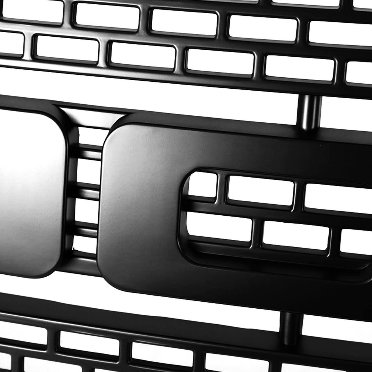 Spec-D Tuning Grille- Matte Black Raptor Style 09-14 Ford F150