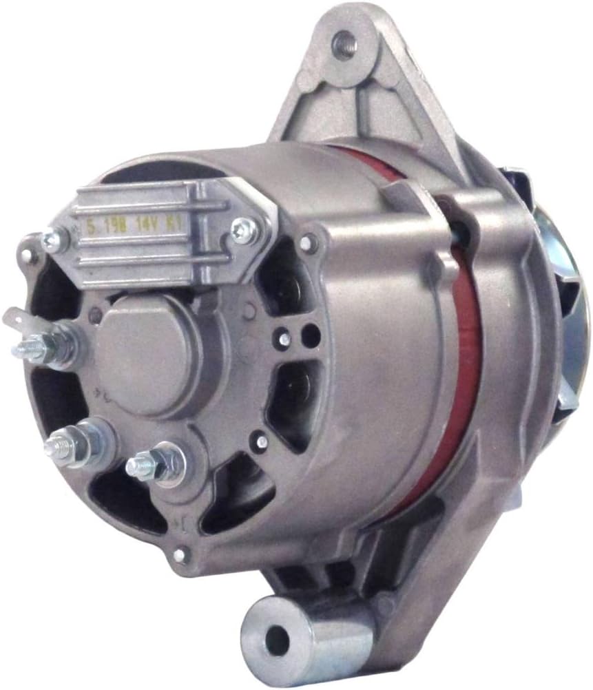 Rareelectrical NEW 12V 35A ALTERNATOR COMPATIBLE WITH JOHN DEERE TRACTOR 2030 2040 2120 2130 2240 0-120-300-535