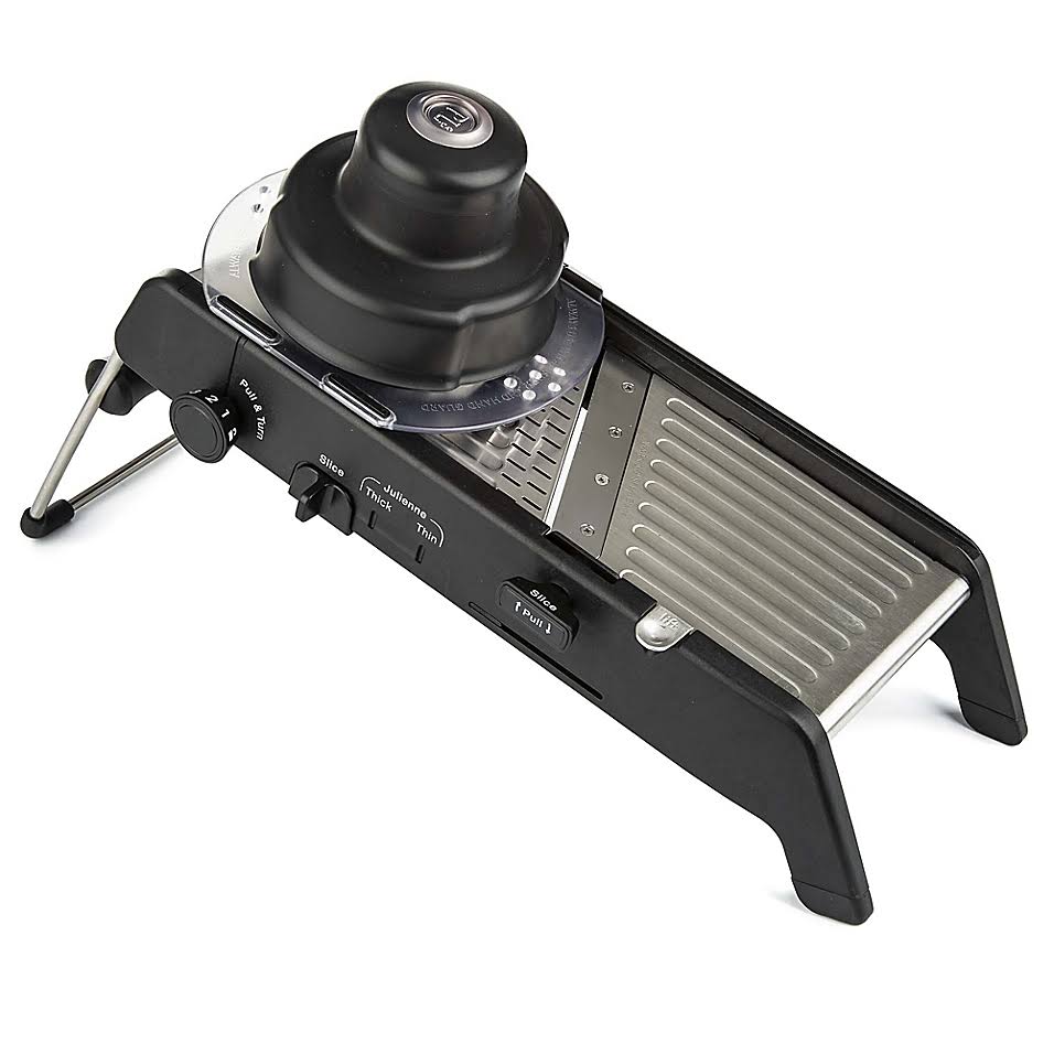 Progressive International Professional Kitchen Mandolin in Black