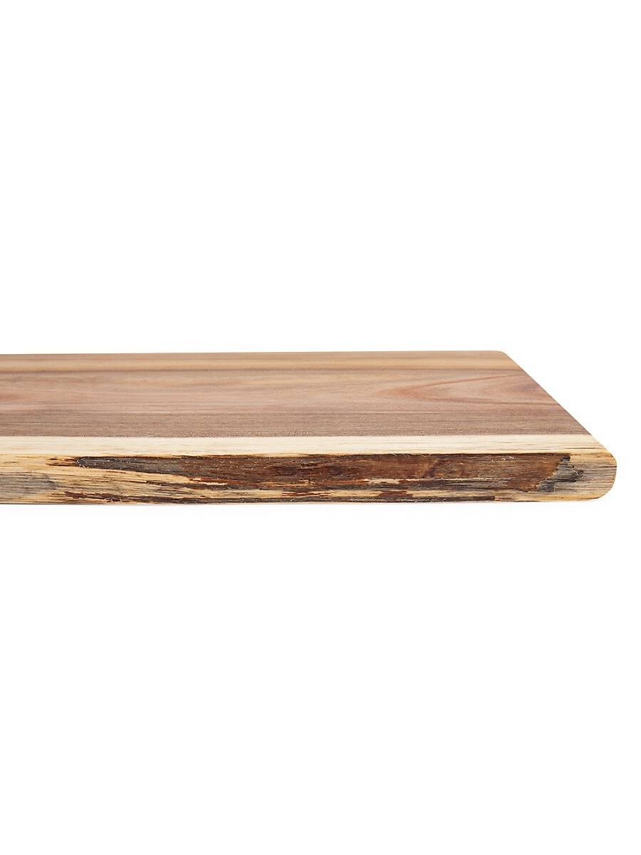 Picnic Time Monogram Artisan Acacia Wood Serving Plank - Letter R