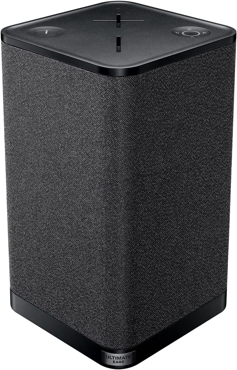 Ultimate Ears Hyperboom Portable & Home Wireless Bluetooth Speaker, Loud Speaker, Big Bass, Water resistant IPX4, 150 Ft Range – Black