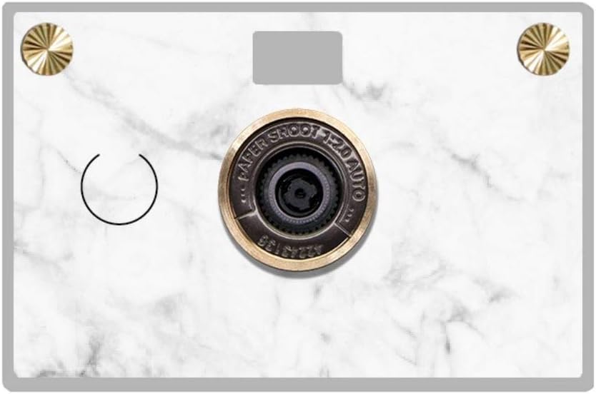 Paper Shoot Camera | Eco-Friendly Digital Camera (Multiple Designs) (Blue Hand Drawn) Pack of 2