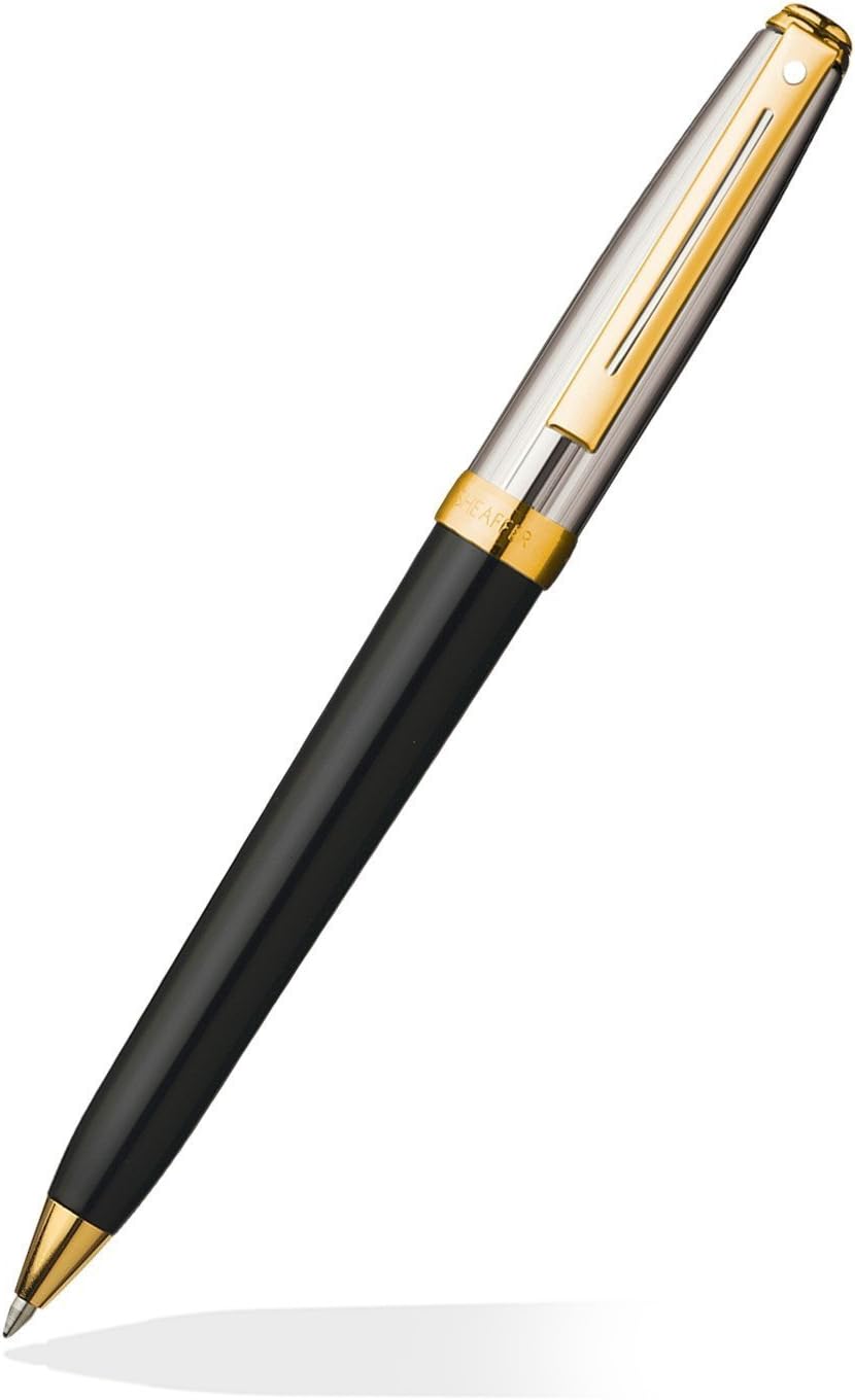 Sheaffer Prelude Cobalt Blue Ballpoint Pen with Rose-Gold Tone Trim Pack of 2