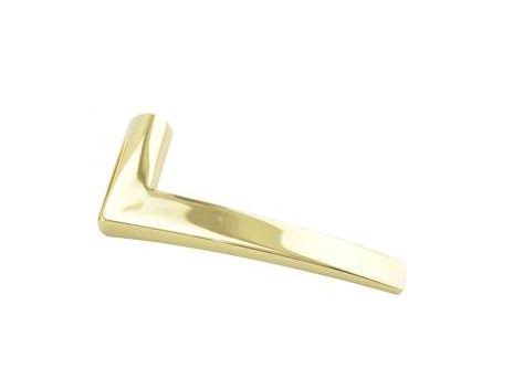 Baldwin Estate Lever Half Pair LH (lever Only) Non-Lacquered Brass