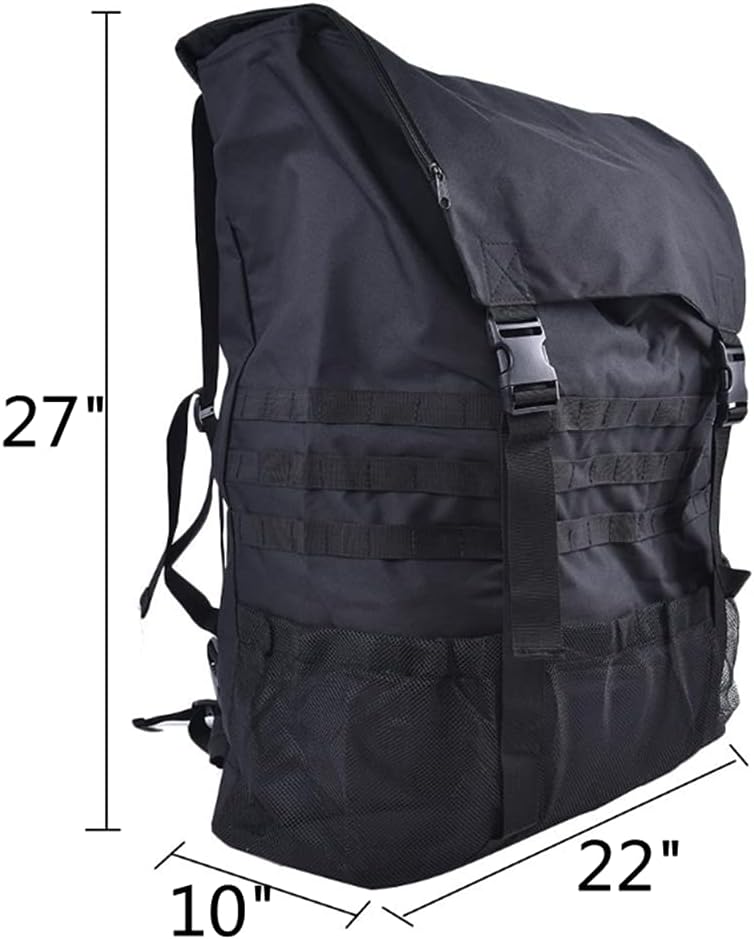 Spare Tire Trash Bag, Off-Road Rear Wheel Storage Organizer Car Gear Backpack Accessories for Wrangler JL JLU JK JKU SUV Truck, Fits 30