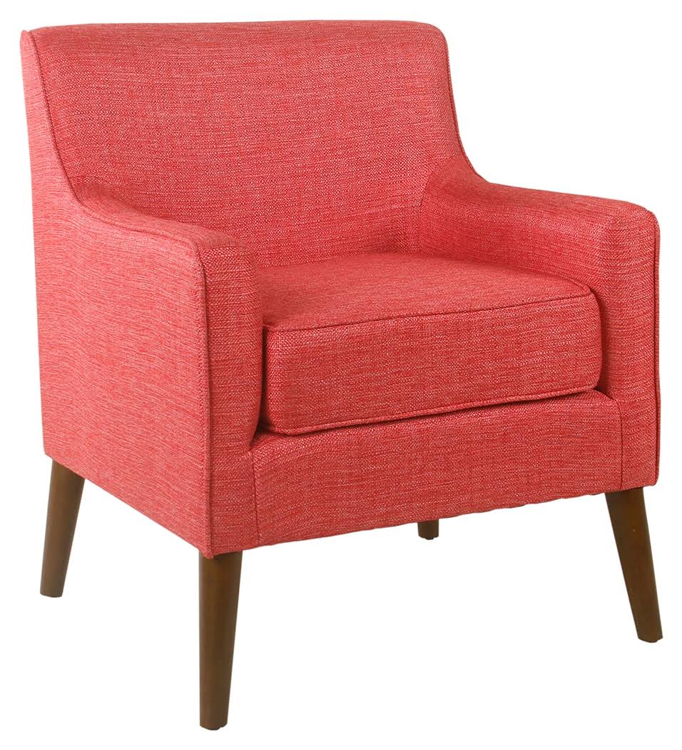HomePop Davis Mid-Century Accent Chair, Red by Ashley HomeStore