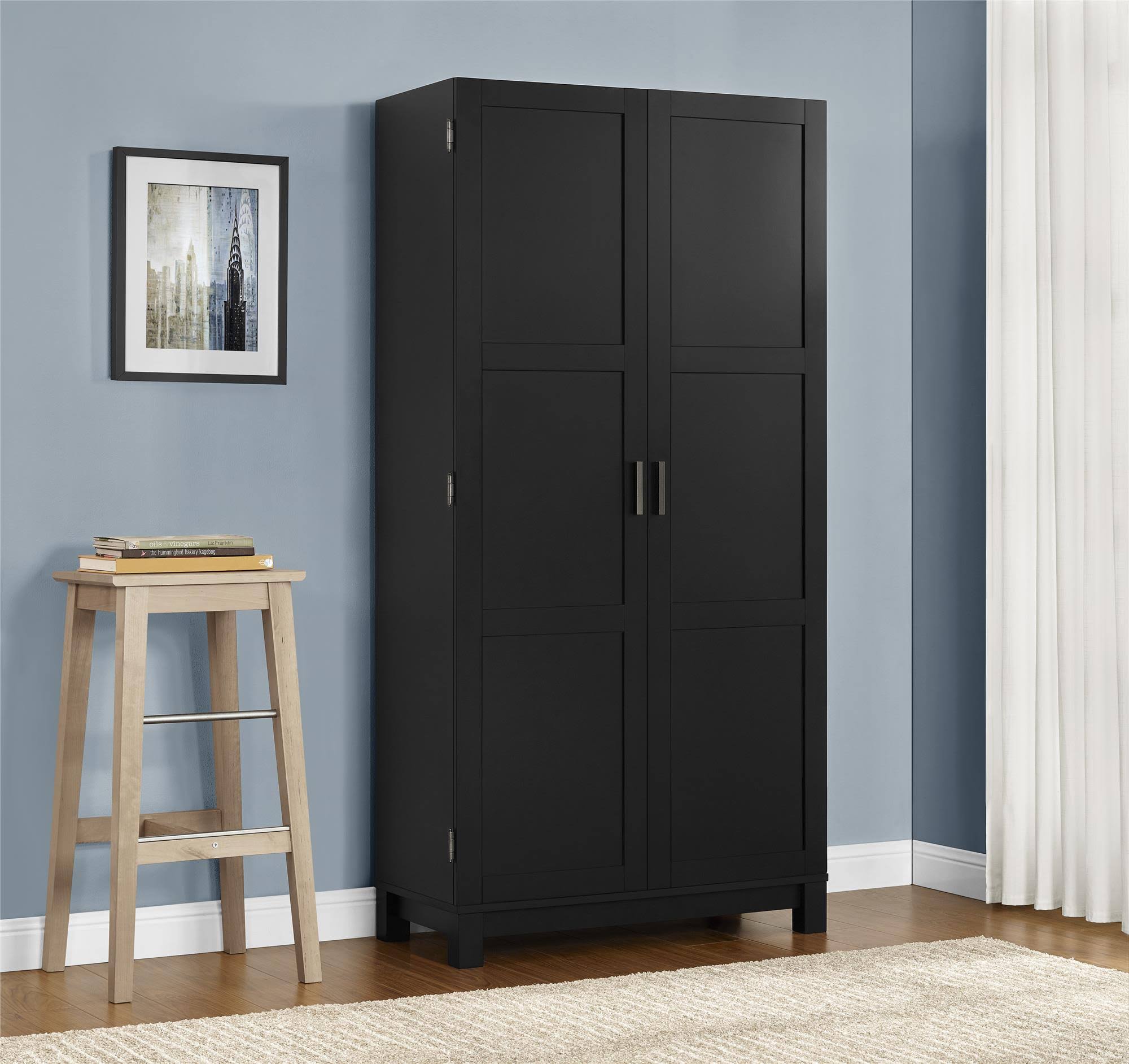 Altra Carver 64-in. Storage Cabinet, Black