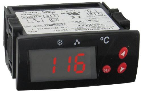Dwyer Love Series TS2 Digital Temperature Switch Red Display 110 VAC Supply Voltage A C TS2-011