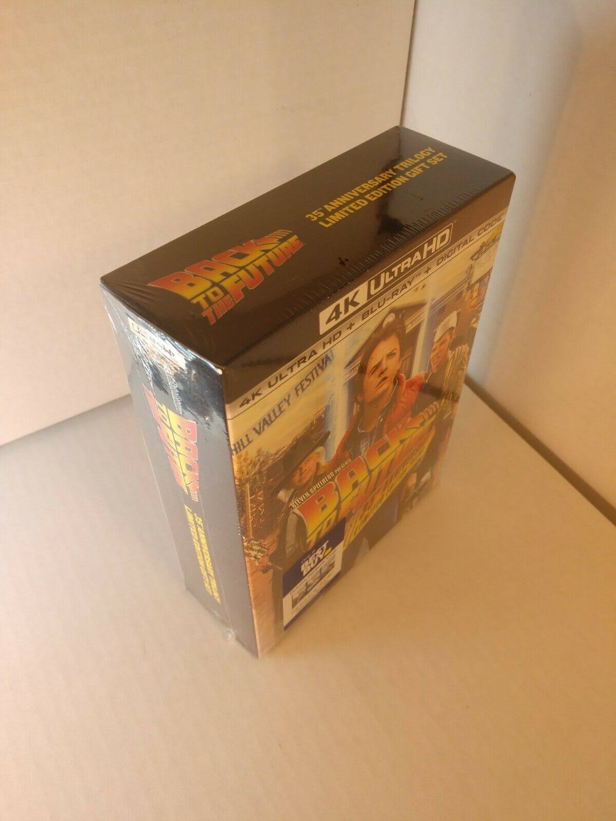 Back to The Future 4K Trilogy Steelbook Set