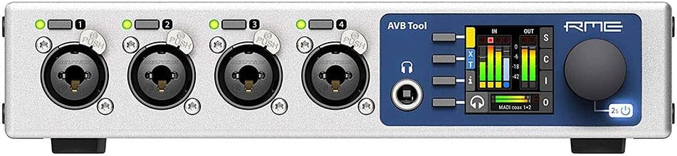 RME AVB Tool Mic Preamp, Router, and Converter with AKG K240 MKII Pro Headphones & 10-Pack Straps Bundle