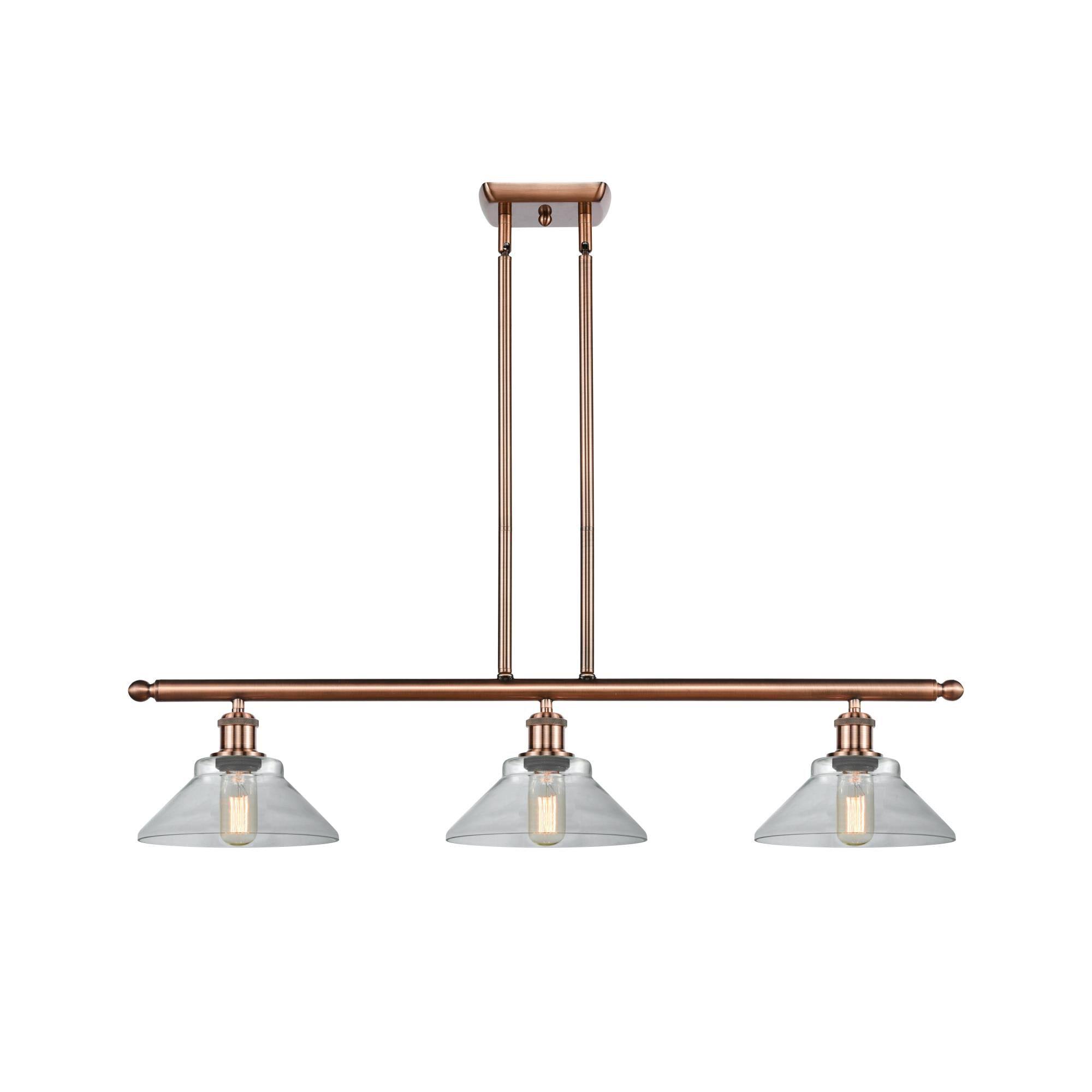 Innovations Lighting 516-3I-AC-G132 Orwell - 3 Light Island Antique