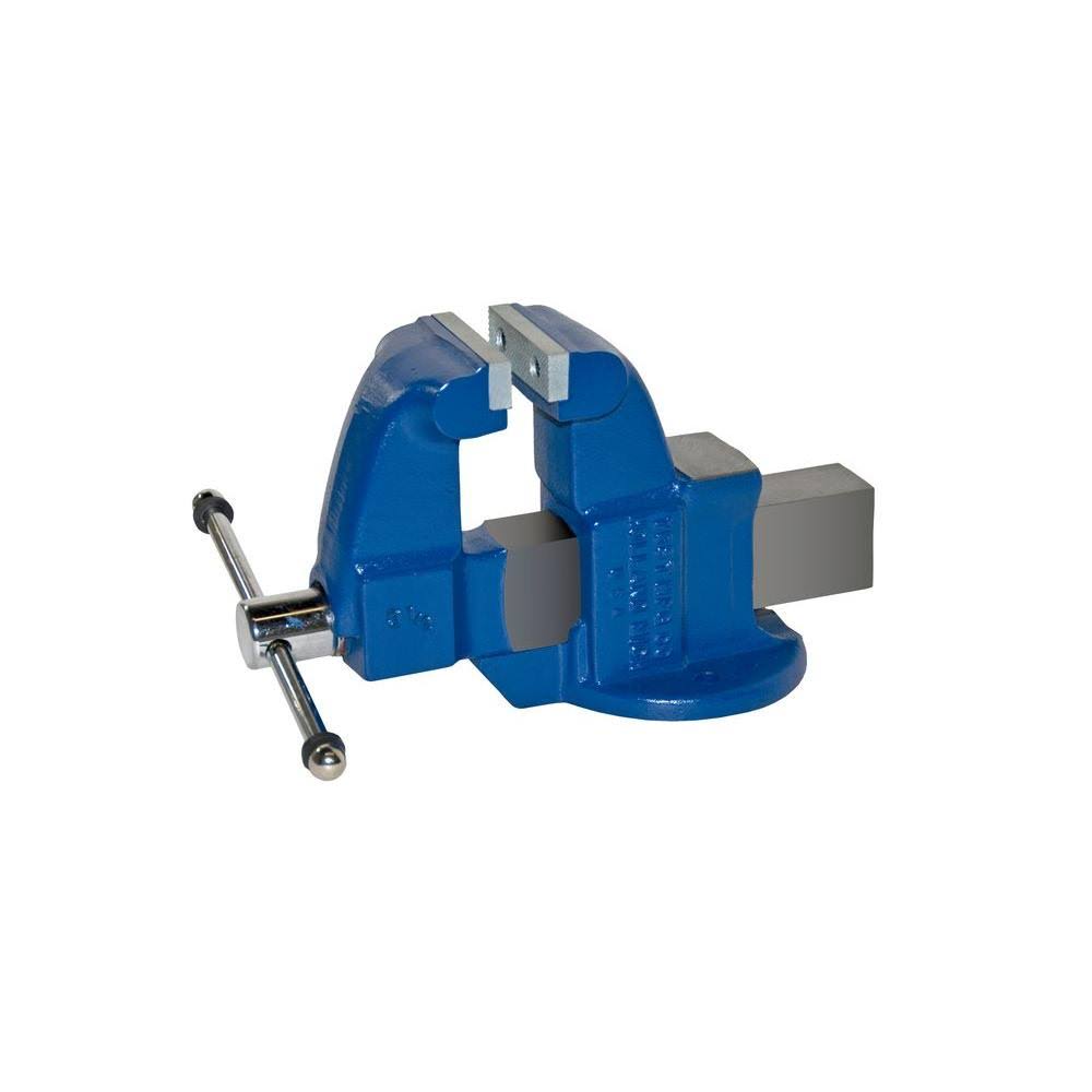 Yost Vises 11035 3 1/2x22W Jaw Industrial Machinist Stationary Base Bench Vise