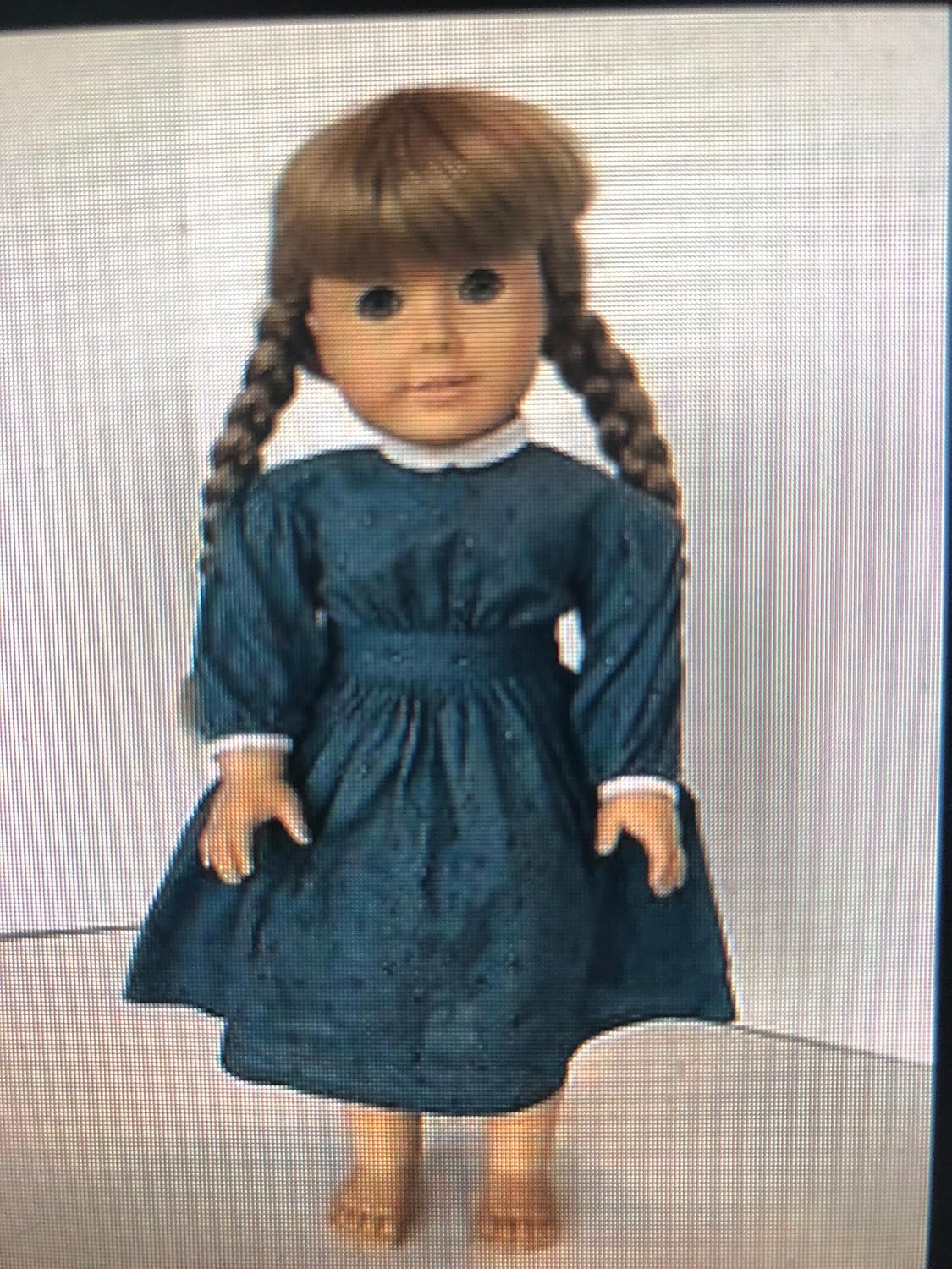 American Girl Doll KIRSTEN and Paperback BOOK - RETIRED!