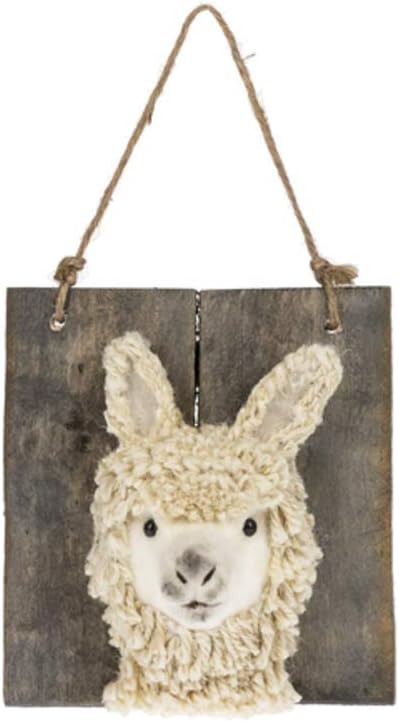 Ganz ME178368 Llamas Wall Decor, Set of 2 Pack of 2