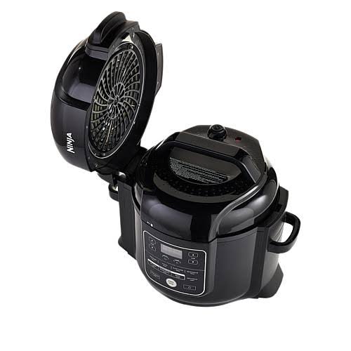 Ninja Foodi XL 8-Quart 8-in-1 Pressure Cooker with Deluxe Rack - Black