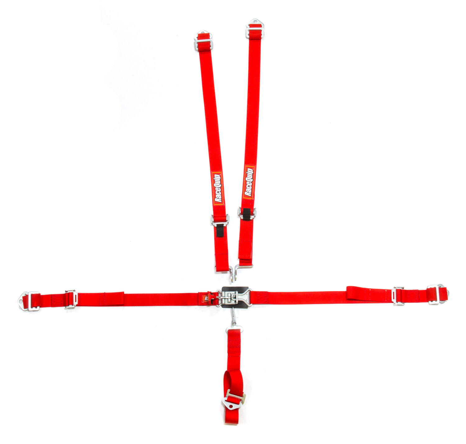 Racequip 709019 Red Jr. Dragster Youth 5-Point Harness Set