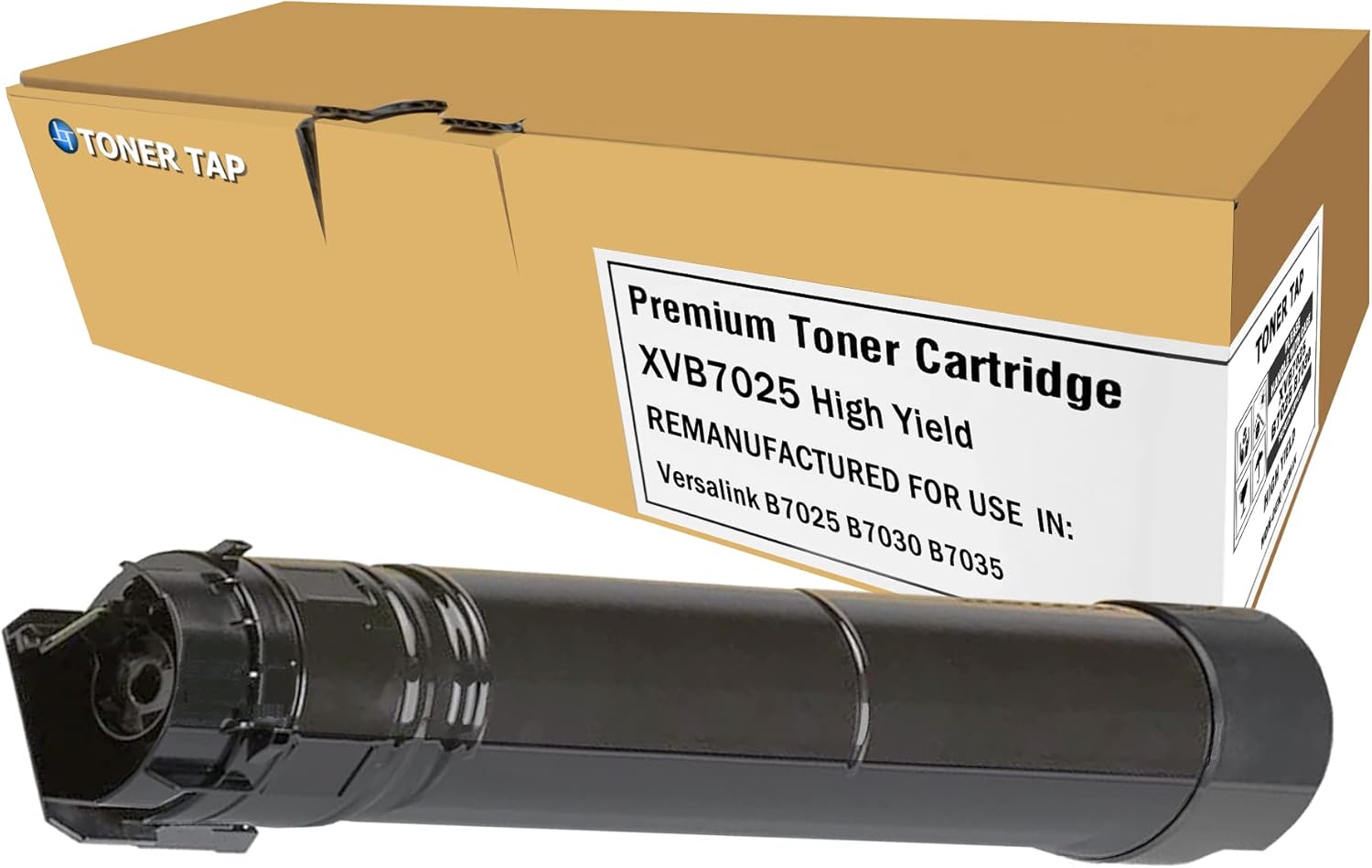 Toner Tap Remanufactured XVB7025 for Versalink B7025 B7030 B7035 Replacement for 106R03394 (31,000 Pages) Pack of 2