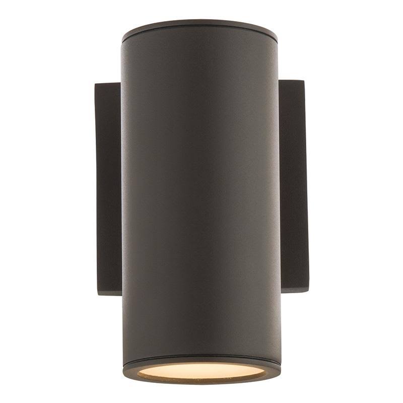 WAC Lighting WS-W190208-30-BZ Cylinder LED 1 inch Bronze Wall Sconce Wall Light