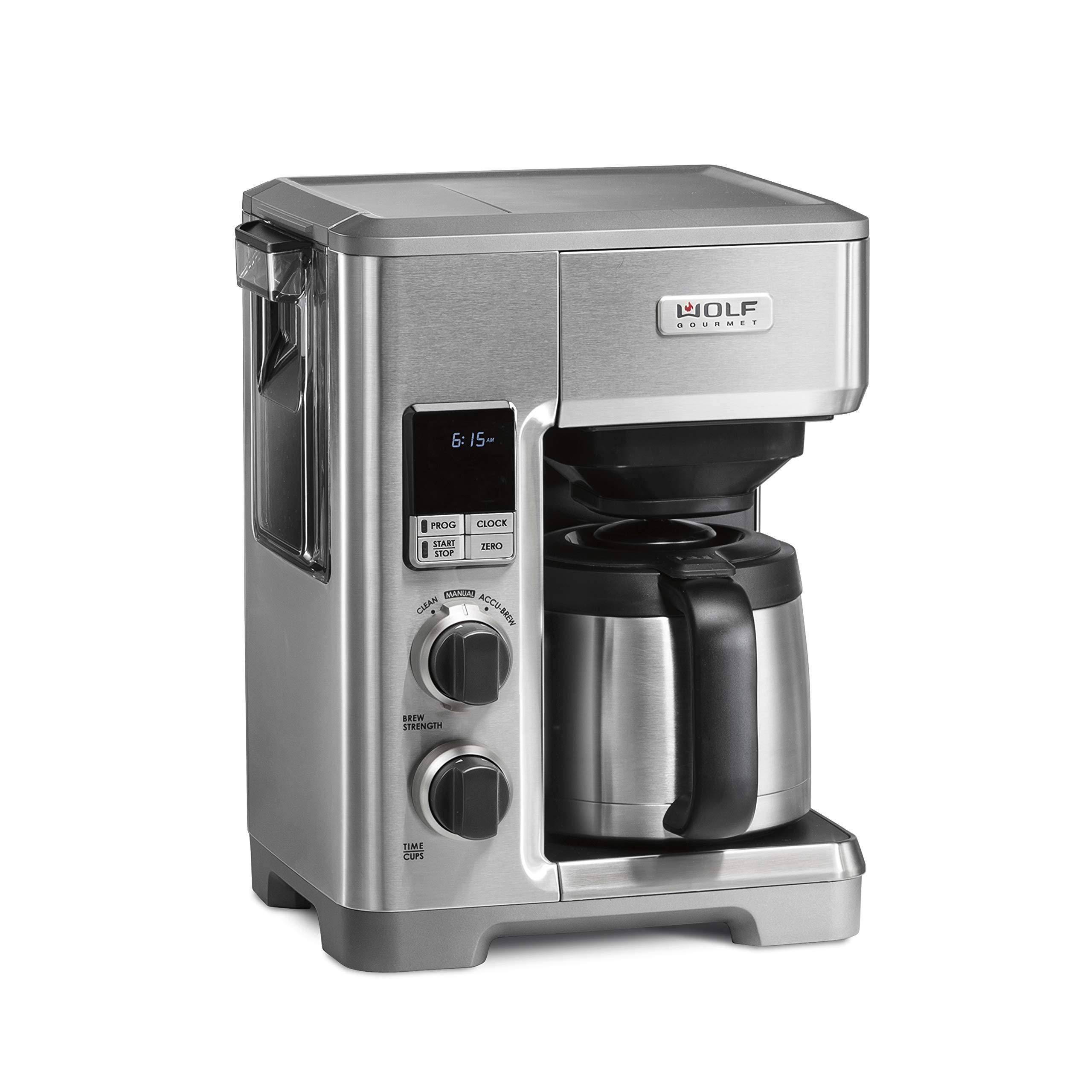 Wolf Gourmet Automatic Drip 10-Cup Coffee Maker - Black