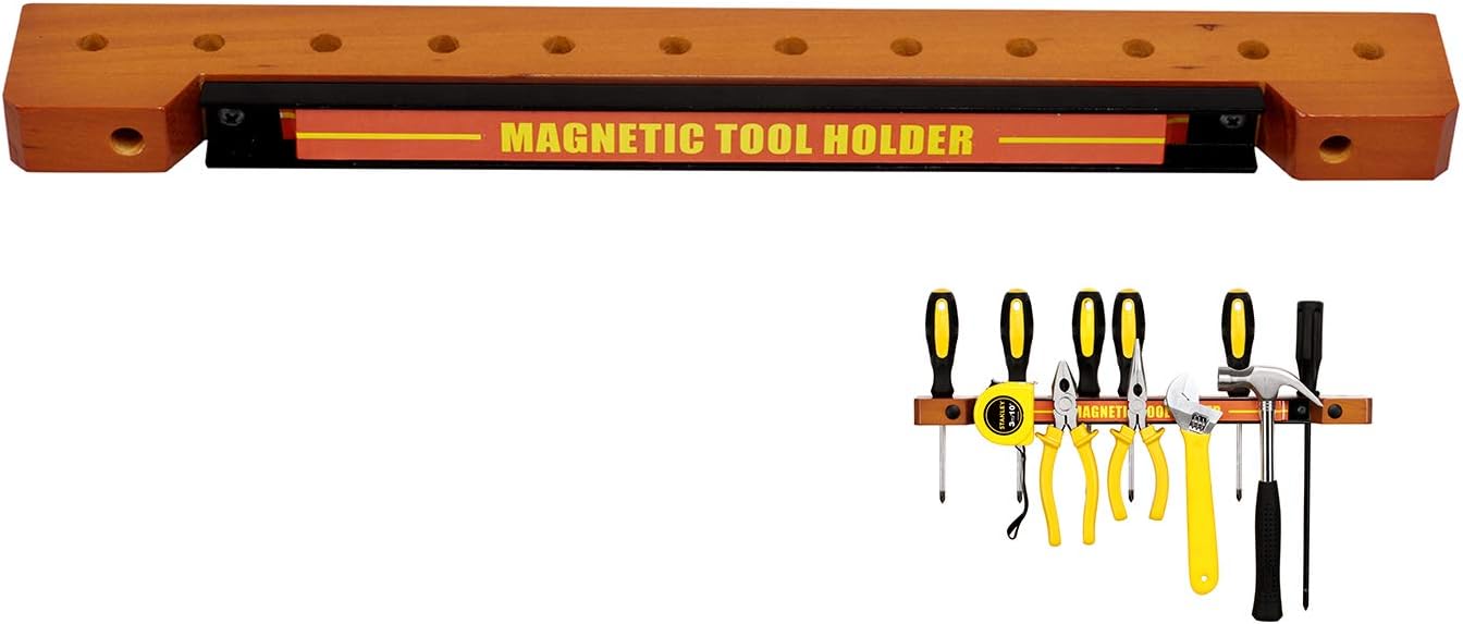 simesove Power Tools Storage, Power Tool Charging Station,5 Drill Hanging Slots, Wall Mount Garage Organizers and Storage with Widen Space for Circular Saw, Impact Wrench, Screwdriver Drill