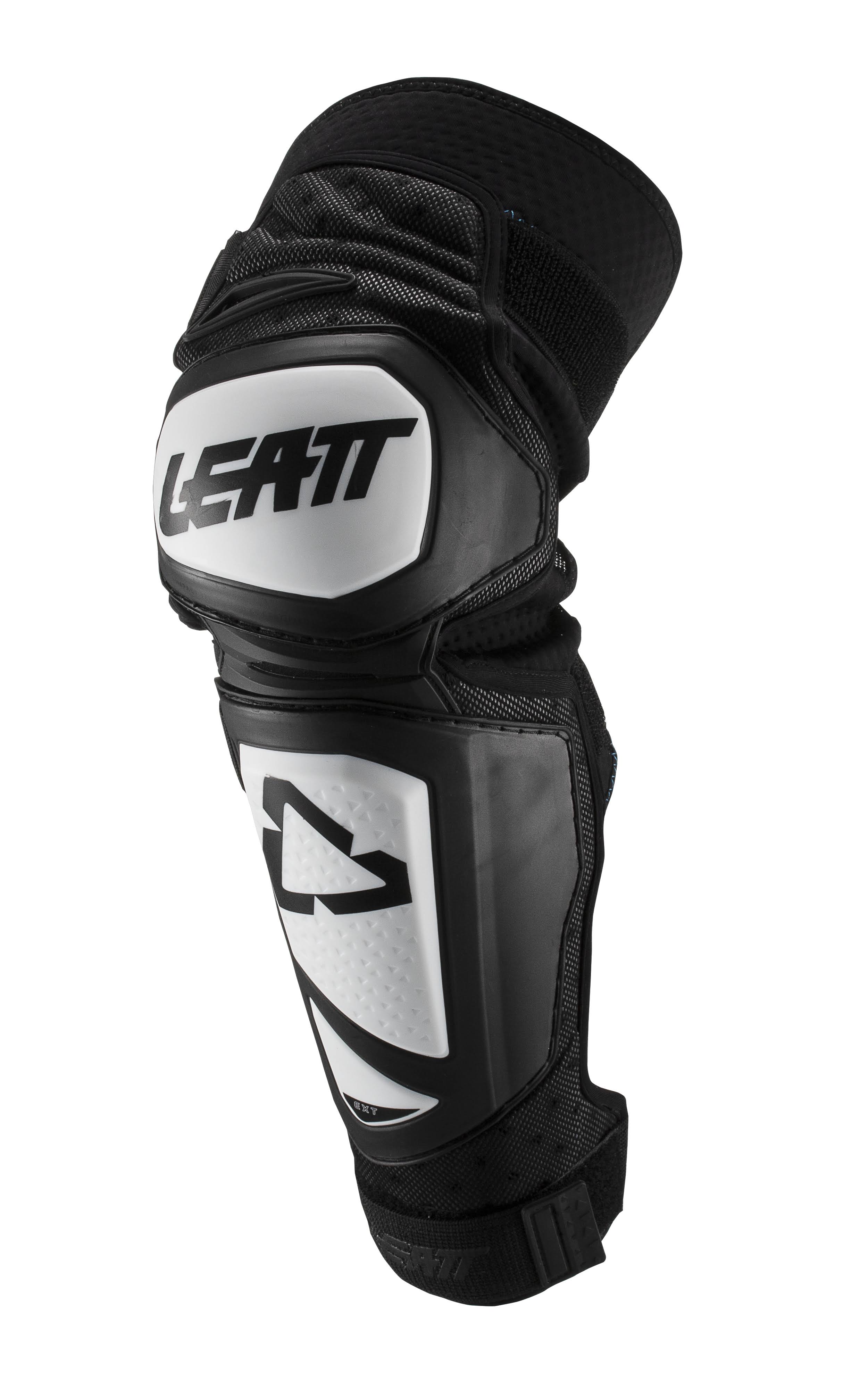 Leatt EXT Knee/Shin Guards Small/Medium White/Black