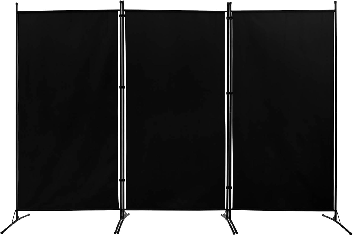 ACTREY Outdoor/Indoor Room Divider (3-Panel), Folding Partition Privacy Screen for Office, School,Studio, Conference,Classroom, Dorm Room, Kids Room-102 W X 16