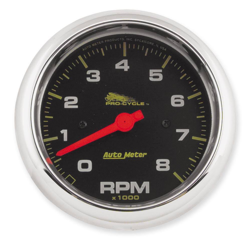 Auto Meter 19300 Pro-Cycle Street Tachometers - 3-3/8in.