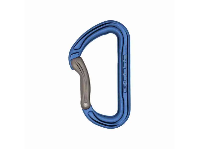 DMM Shadow Bent 5 Pack Carabiners Blue/Titanium A306BL-P5