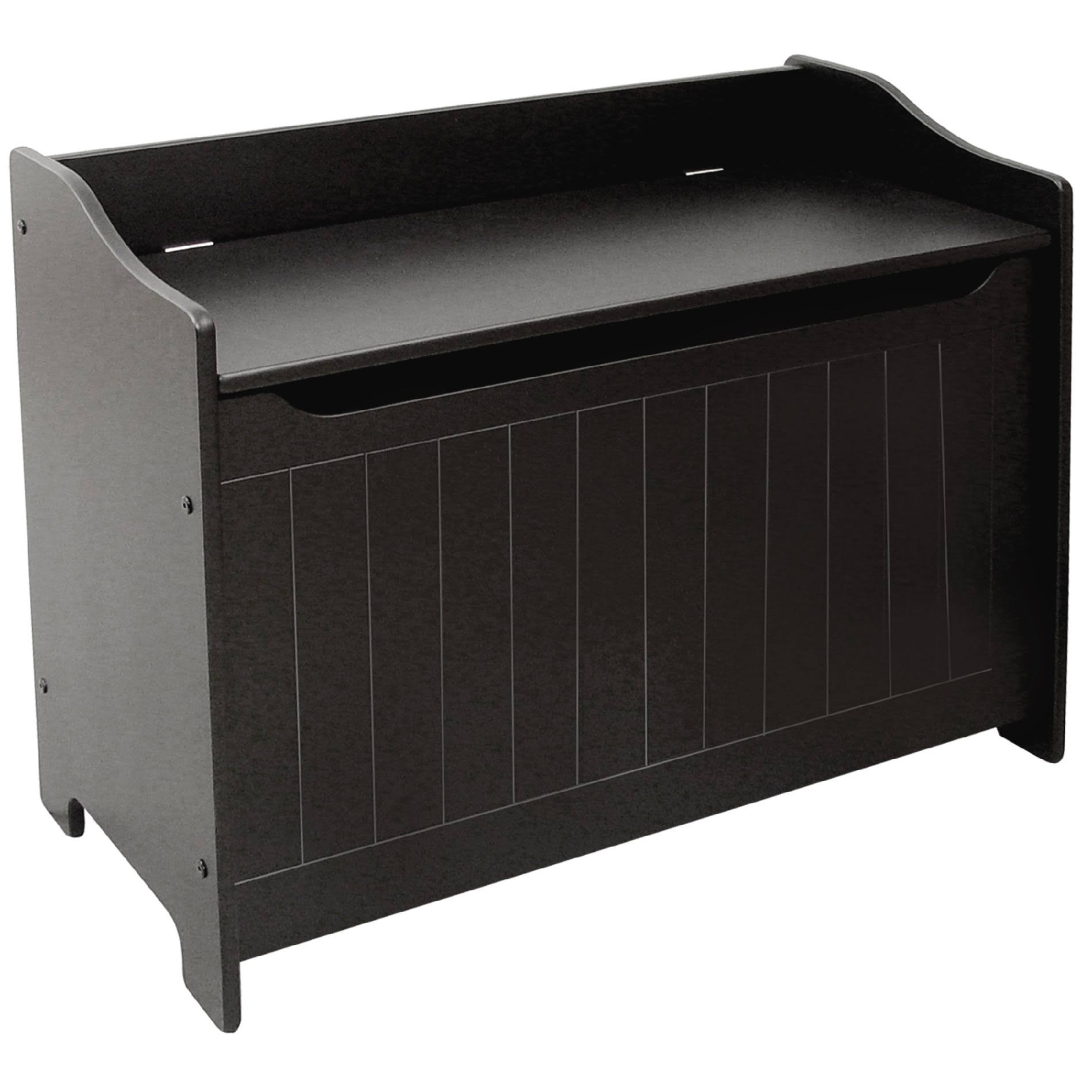 Catskill Delaney Storage Bench, Black
