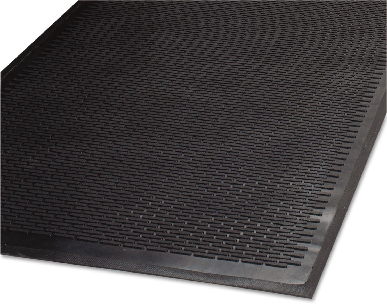 Guardian 14030500 Clean Step Outdoor Rubber Scraper Mat, Polypropylene, 36 X 60, Black