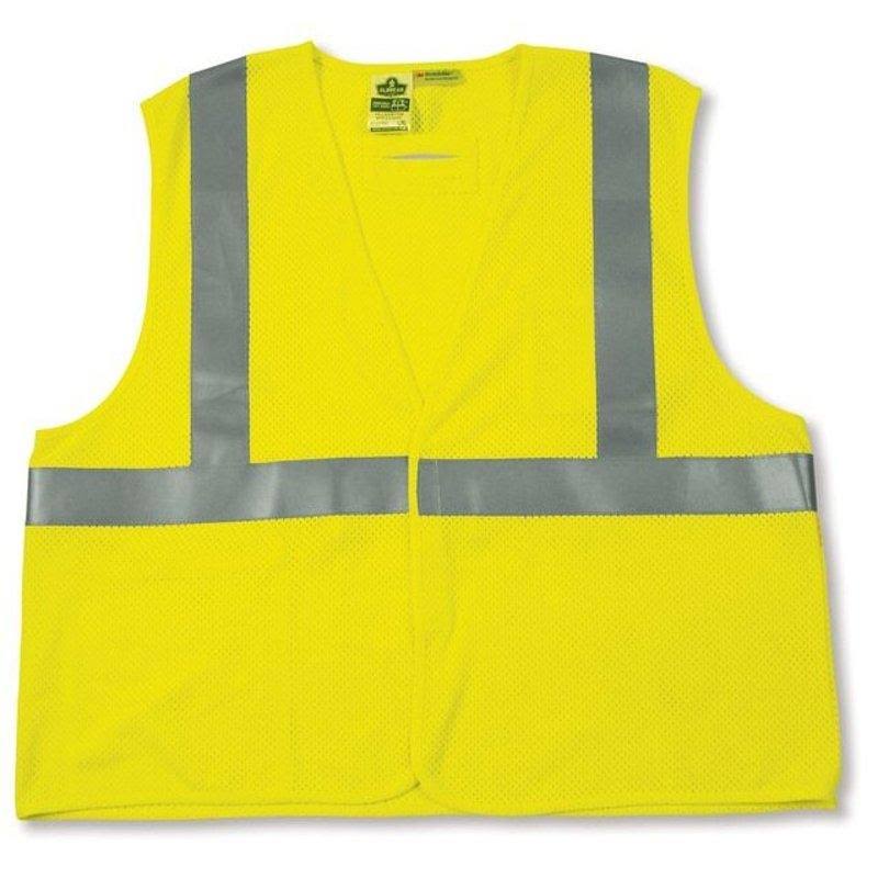 Ergodyne GloWear 8260FRHL Class 2 FR Modacrylic Vest L/XL Lime