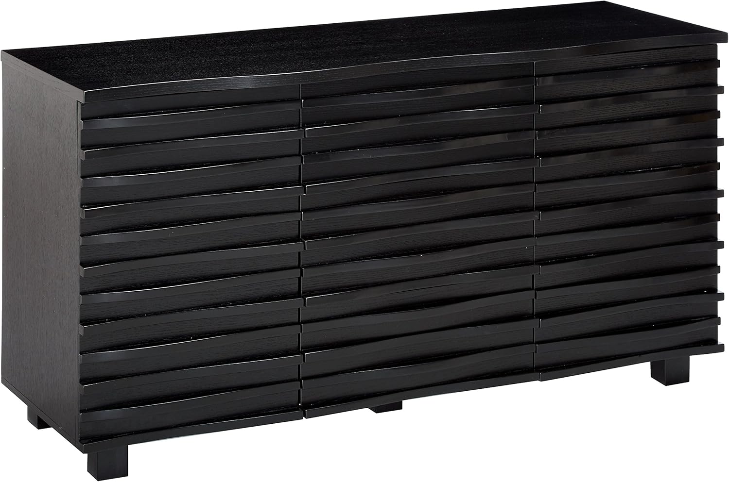 Stanton 3-drawer Server Black