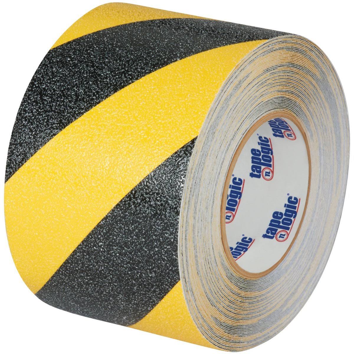 2x22 x 60& Black/Yellow Striped Heavy-Duty Tape Logic Anti-Slip Tape