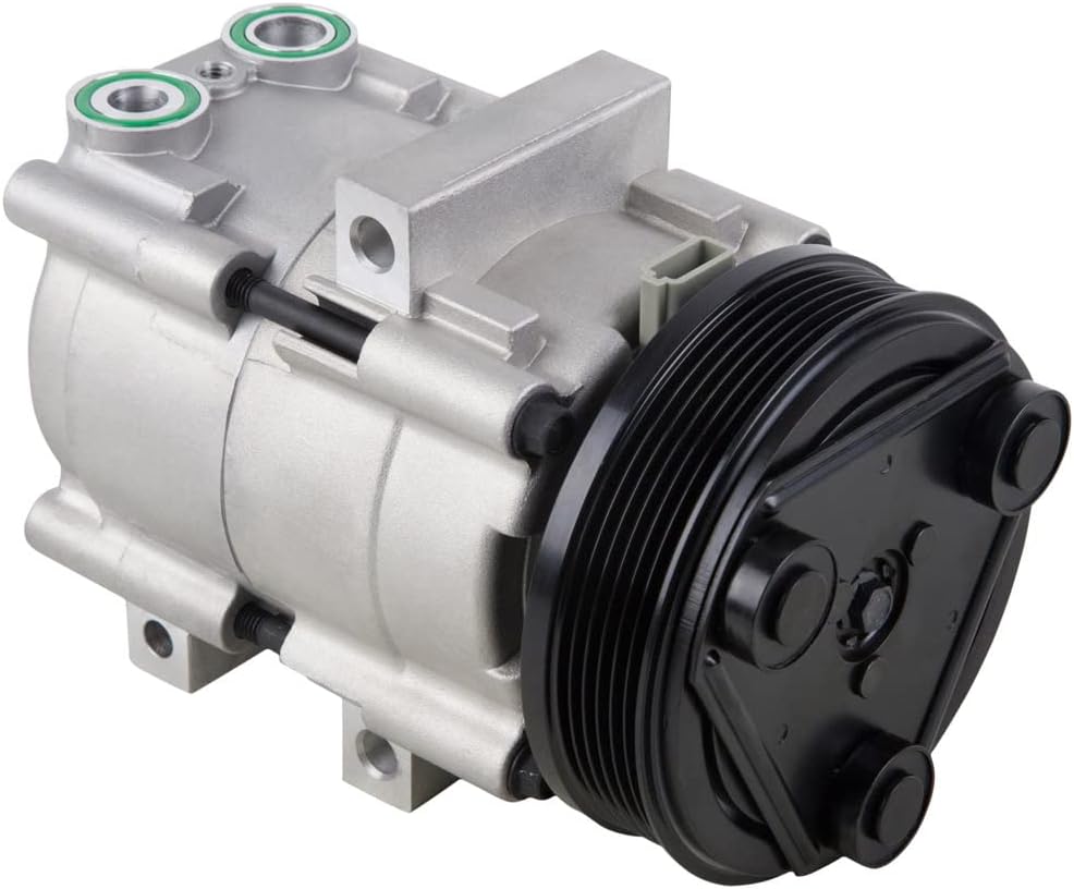 AC Compressor & A/C Clutch For Ford Escape Mazda Tribute Mercury Mariner V6 2001 2002 2003 2004 2005 2006 2007 - BuyAutoParts 60-00791NA New