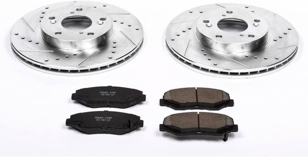 Power Stop Brake Kits For Honda Accord 2003-2012 Front Z23 Evolution Sport | K1043