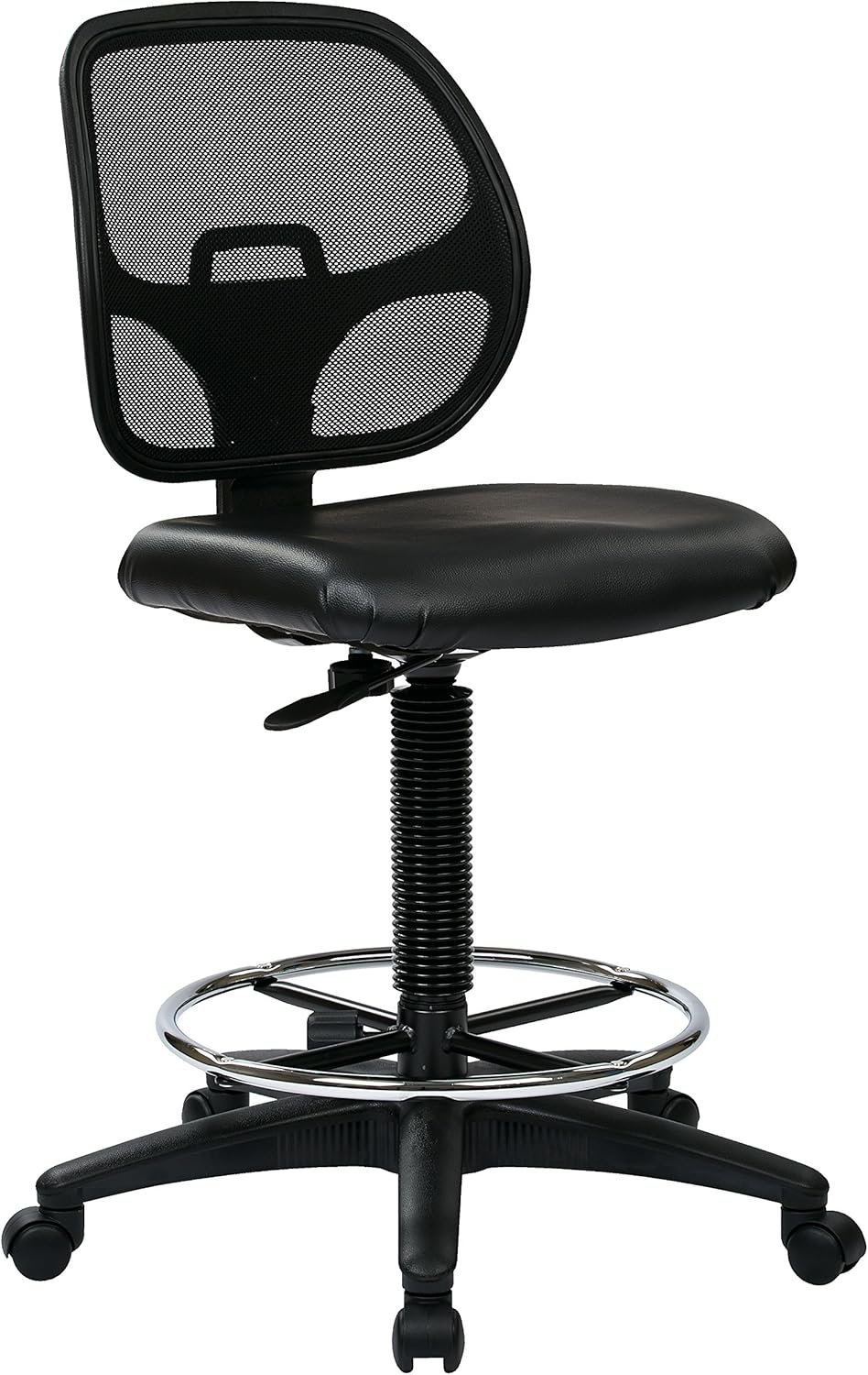 Office Star Deluxe Mesh Back Drafting Chair with 18.5