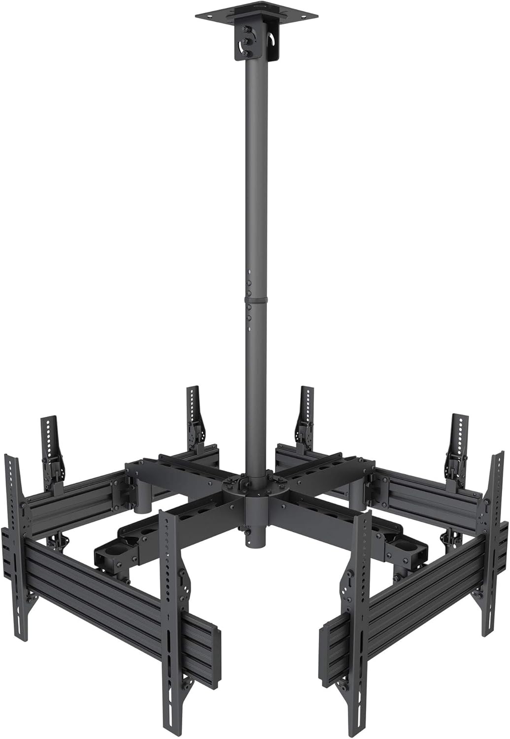 Mount-It! Dual Screen TV Ceiling Mount for 37