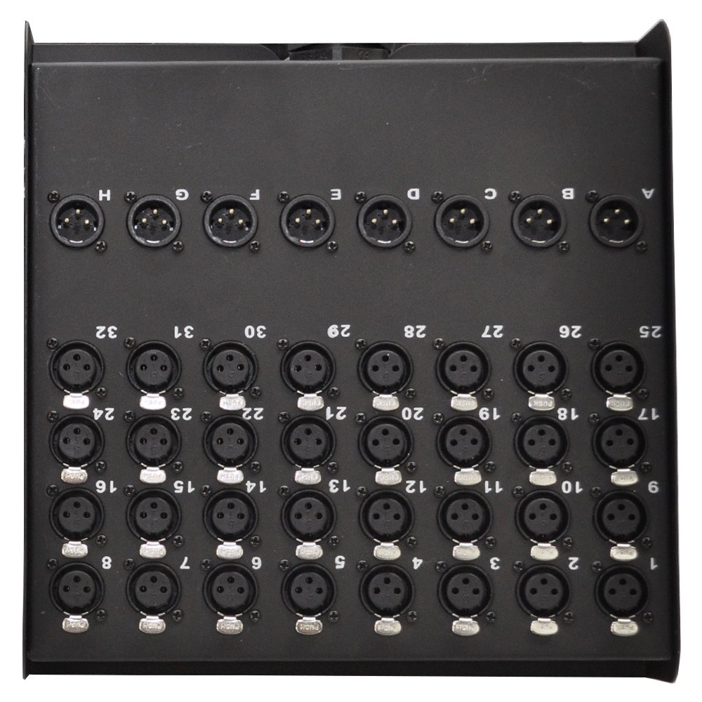 Seismic Audio SACB-32x8x100 32-Channel XLR Low Profile Circuit Board Snake Cable, 100-Feet