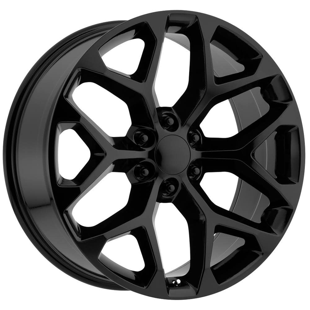 OE Performance 176MB 22x9 6x139.7 +24et Matte Black Wheel