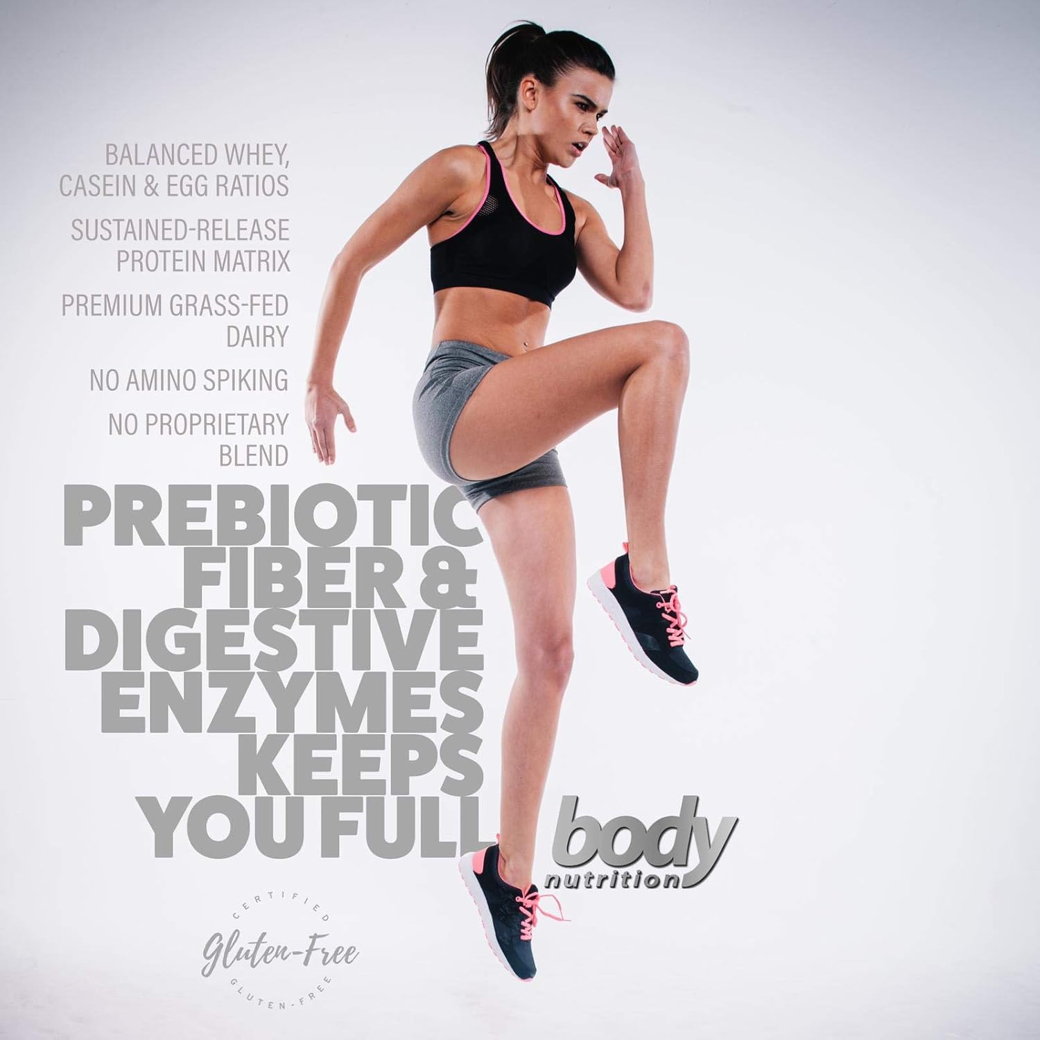 Body Nutrition Trutein Salted Caramel 4lb Protein Shakes/Shake, Meal Replacement Drink Mix, Post/Pre Workout Recovery Shake Powder, Breakfast Shake Pack of 2