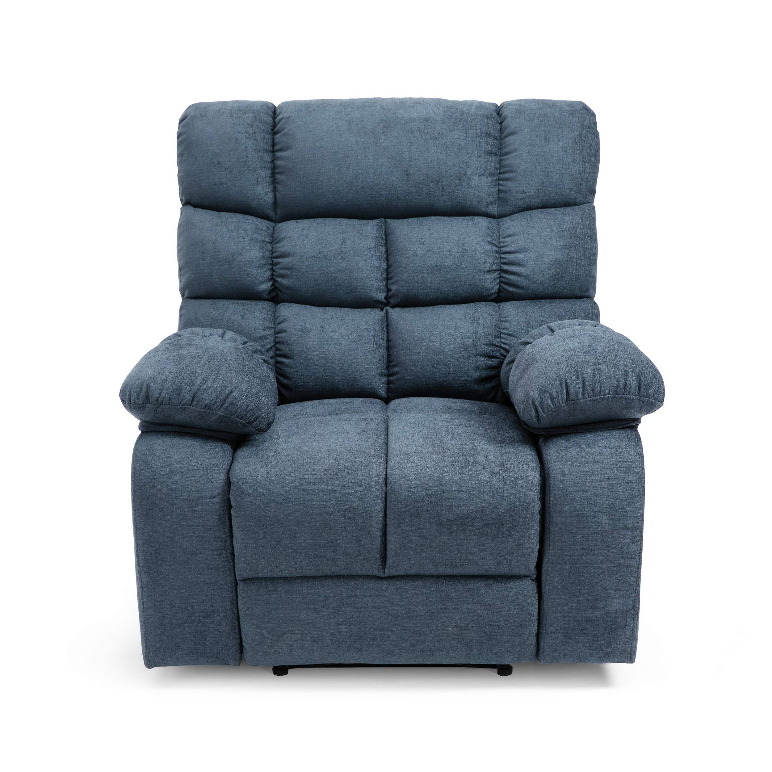 Christopher Knight Home Blackshear Massage Recliner, Charcoal + Black