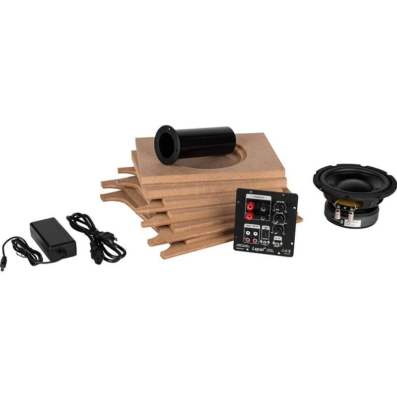 Dayton Audio 6-1/2x22 Down Firing Active Mini Subwoofer Kit with 2.1 Channel Amplifier 300-7161