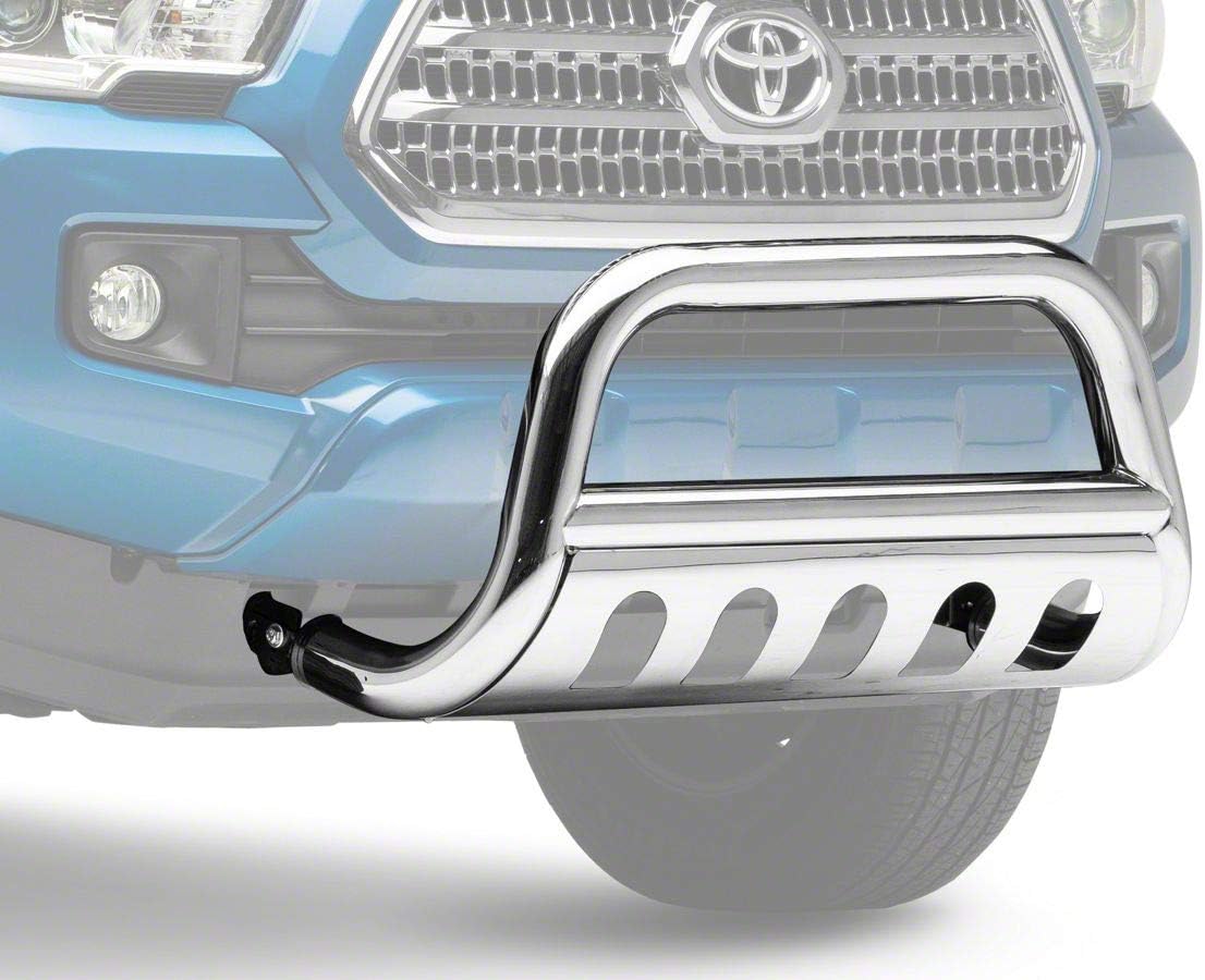 Barricade 3-Inch Bull Bar; Stainless Steel Compatible with 16-22 Tacoma