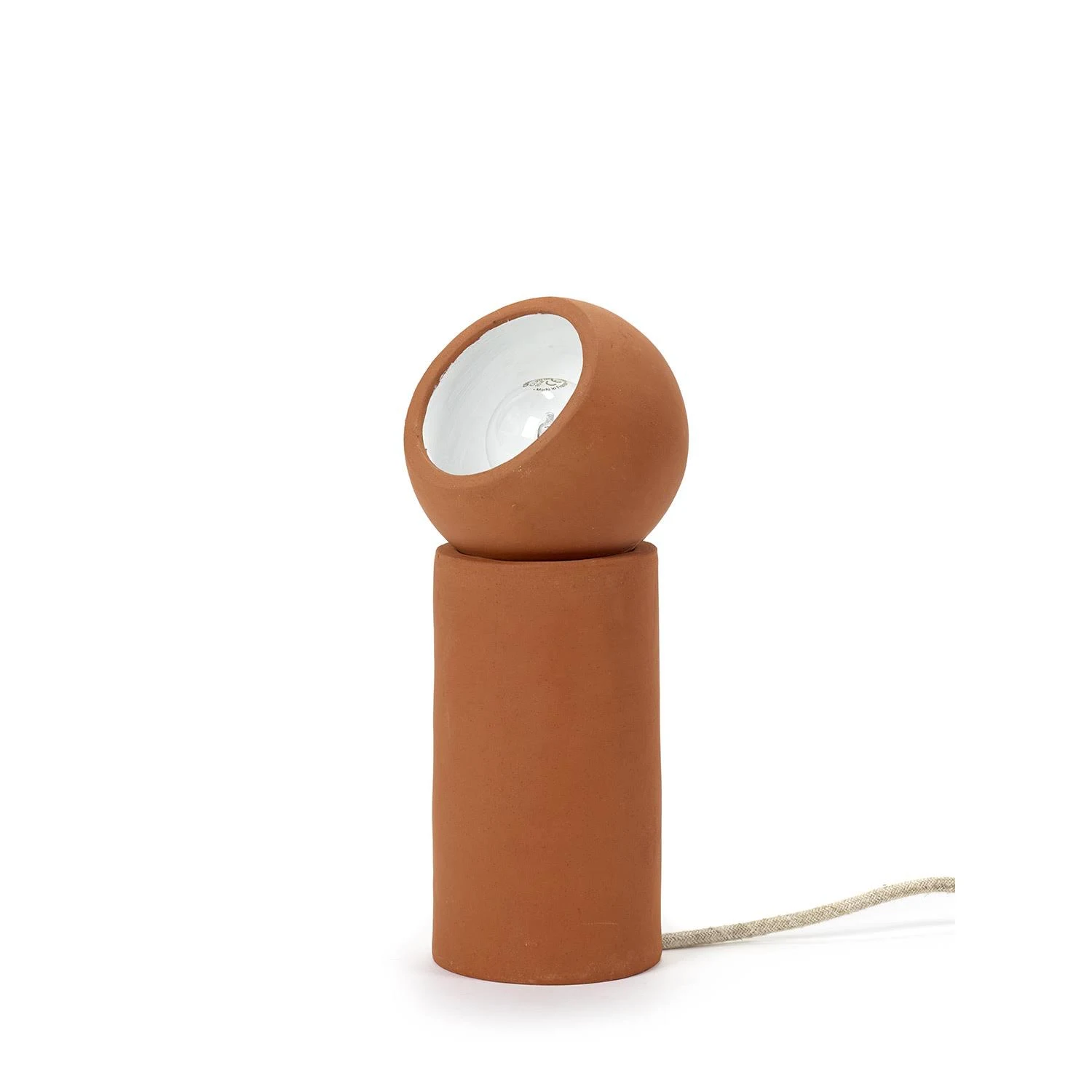 Serax Terra Table Lamp S Orange - Table Lamps Terracotta - B7218001