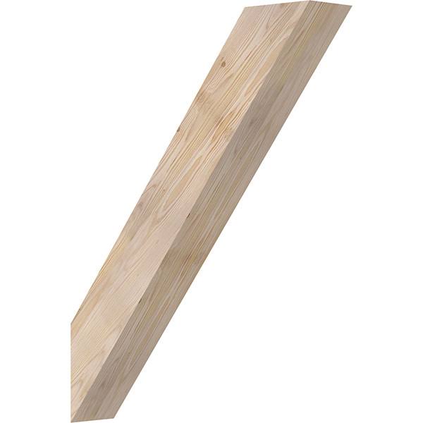 5 1/2x22W x 28x22D x 36x22H Traditional Smooth Brace, Douglas Fir